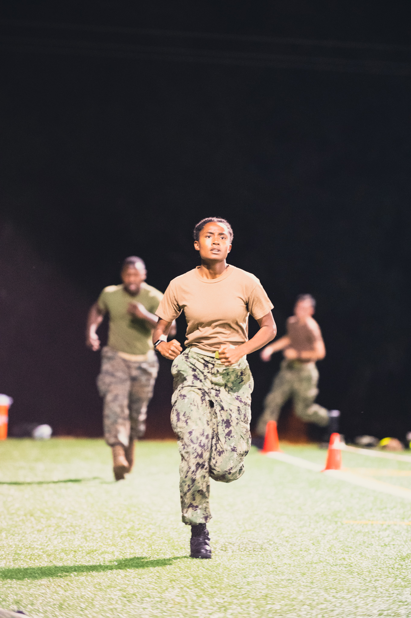 Midshipmen Running