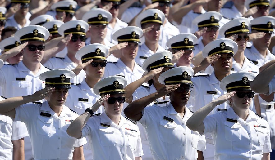 Midshipmen Salute